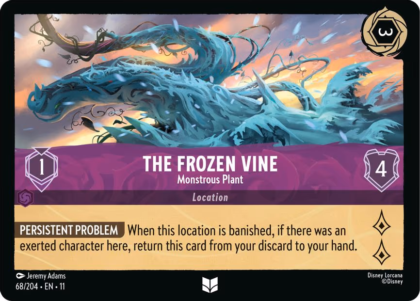 The Frozen Vine - Monstrous Plant - Uncommon (68/204)