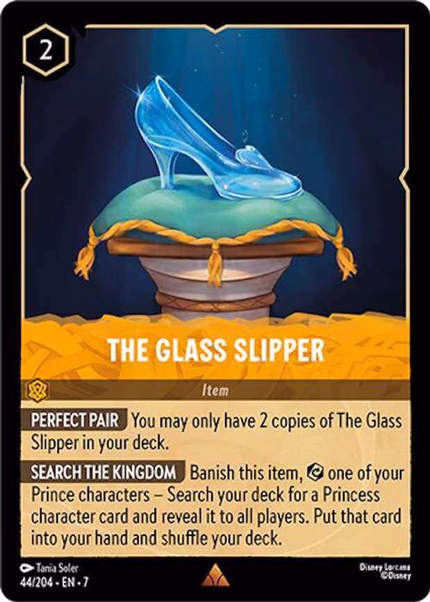 The Glass Slipper - Rare (44/204)