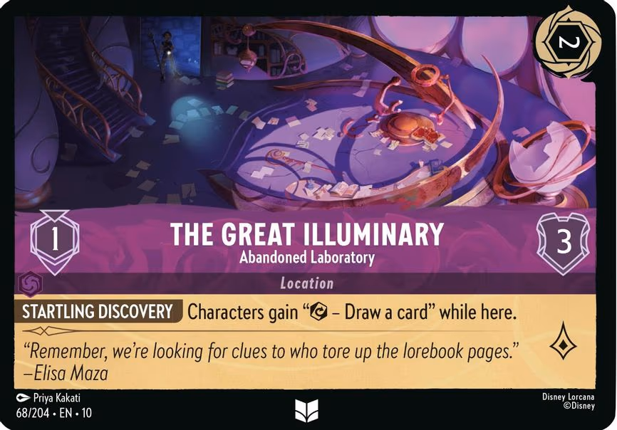 The Great Illuminary - Abandoned Laboratory - Uncommon (68/204)