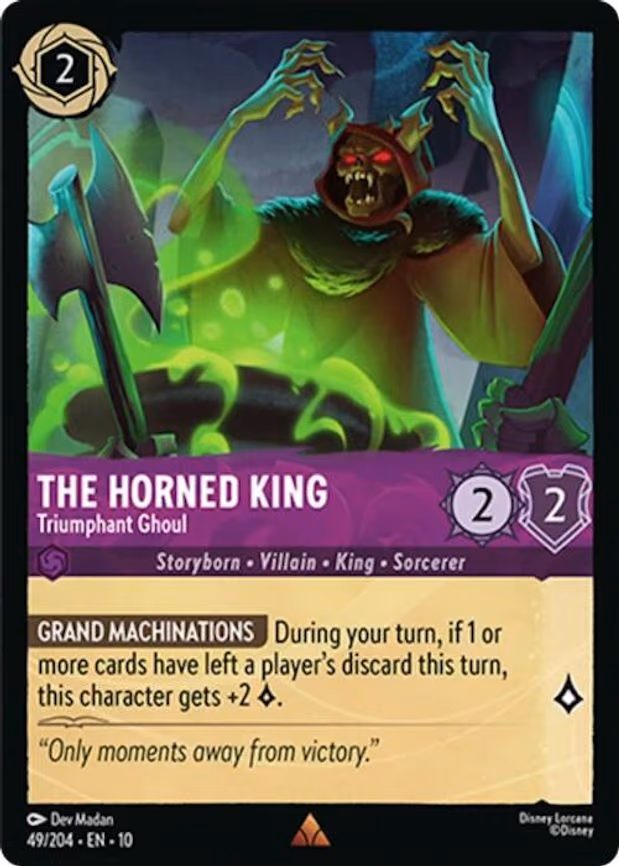 The Horned King - Triumphant Ghoul - Rare (49/204)