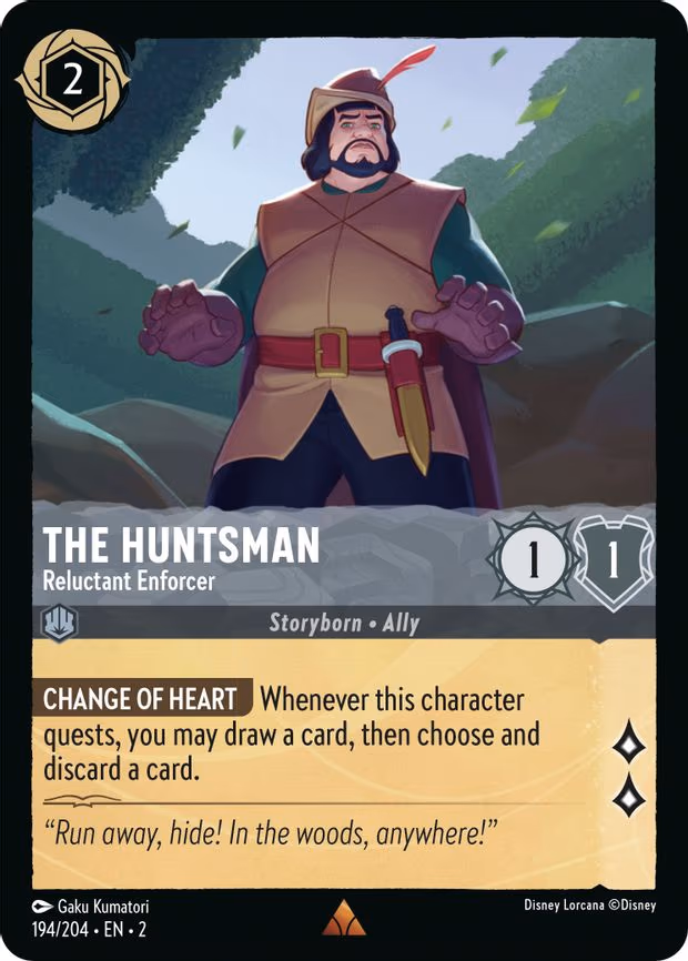 The Huntsman - Reluctant Enforcer - Rare (194/204)