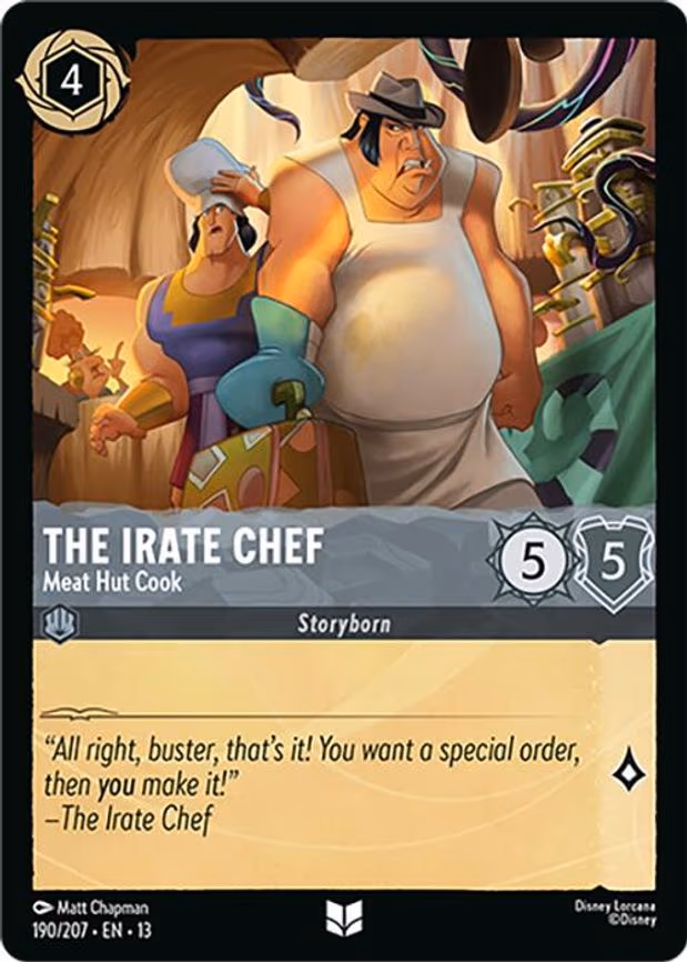 The Irate Chef - Meat Hut Cook - Uncommon (190/204)