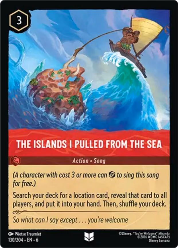 The Islands I Pulled From The Sea - Uncommon (130/204)