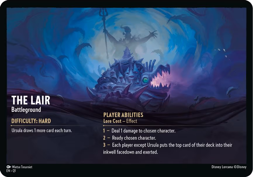 The Lair // Infinite Wrath - Battleground (Oversized) - None