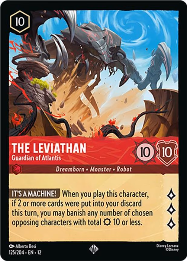 The Leviathan - Guardian of Atlantis - Super Rare (125/204)