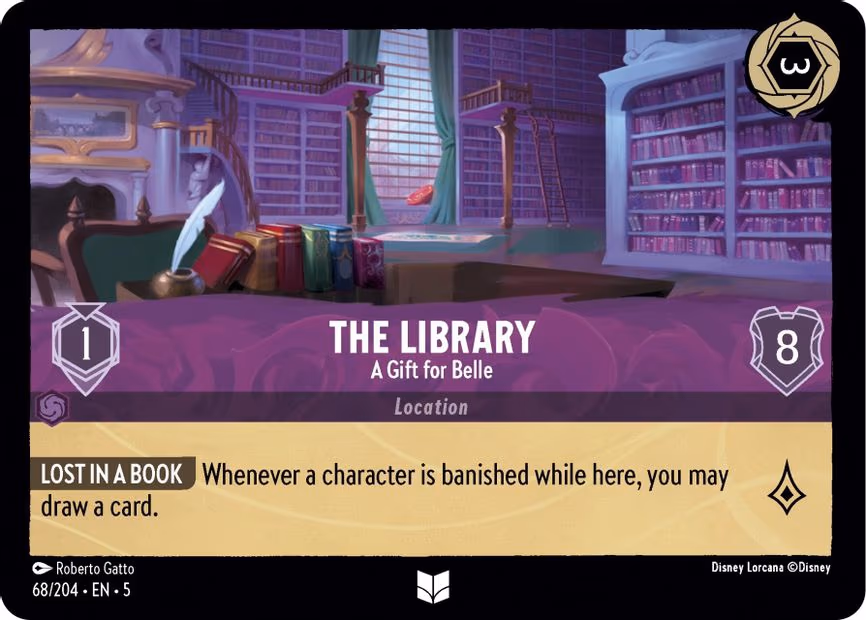 The Library - A Gift for Belle - Uncommon (68/204)