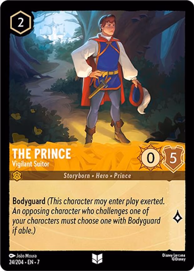 The Prince - Vigilant Suitor - Uncommon (24/204)