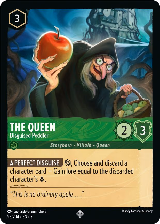 The Queen - Disguised Peddler - Super Rare (93/204)