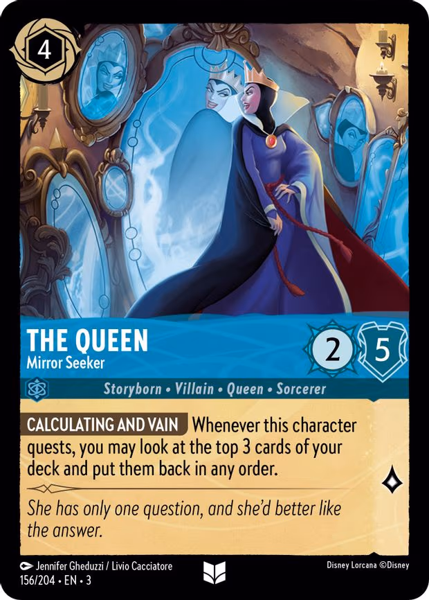 The Queen - Mirror Seeker - Uncommon (156/204)