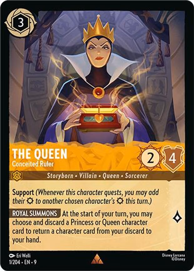 The Queen - Conceited Ruler - Rare (1/204)