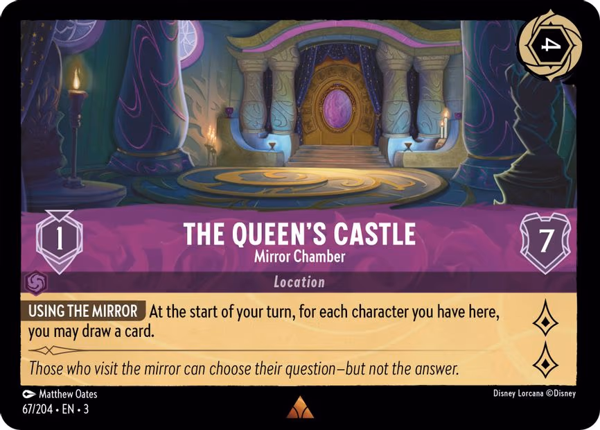 The Queen's Castle - Mirror Chamber - Rare (67/204)