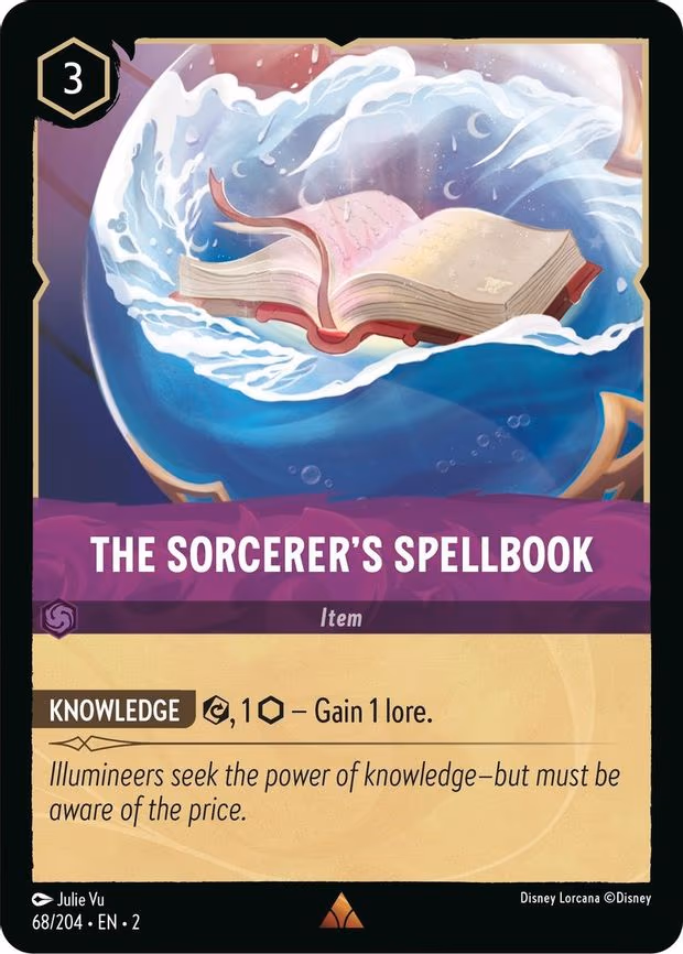 The Sorcerer's Spellbook - Rare (68/204)