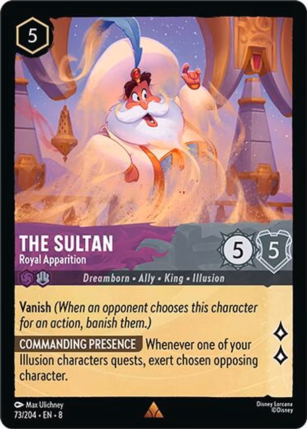 The Sultan - Royal Apparition - Rare (73/204)
