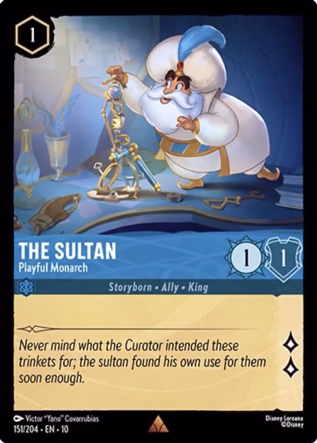 The Sultan - Playful Monarch - Rare (151/204)