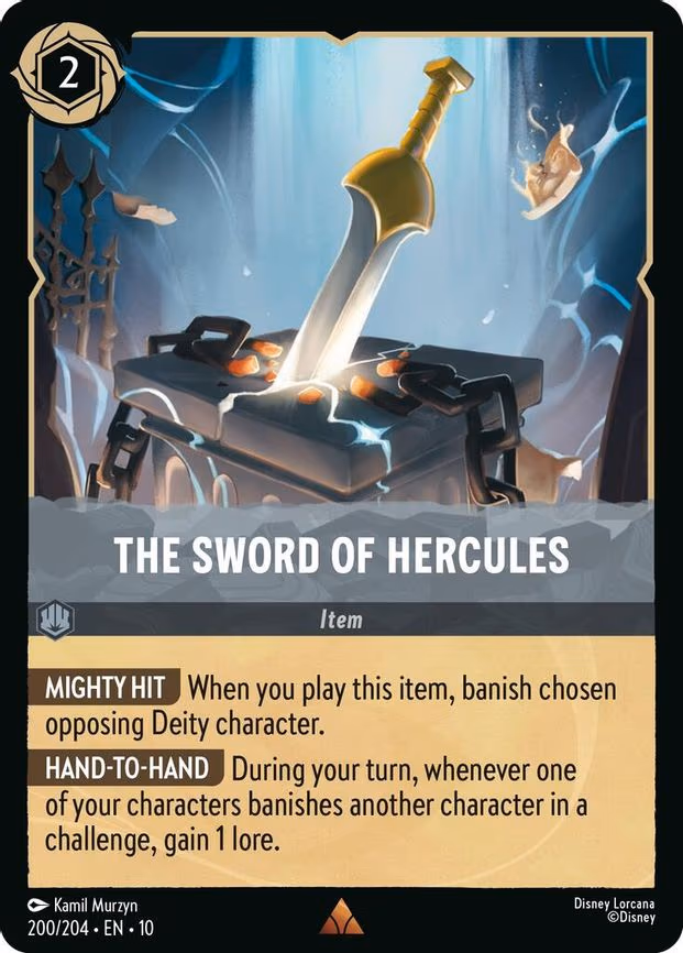 The Sword of Hercules - Rare (200/204)