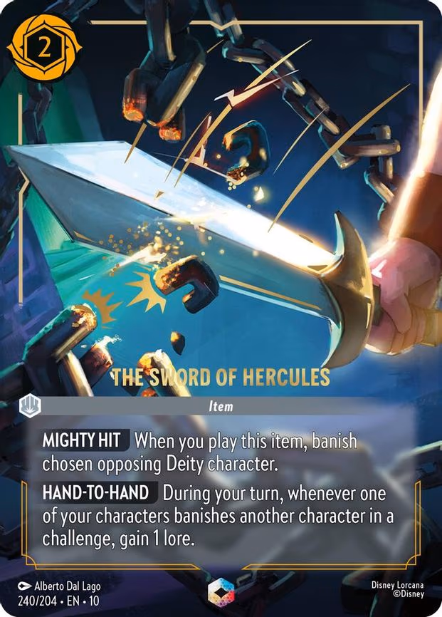 The Sword of Hercules (Enchanted) - Enchanted (240/204)