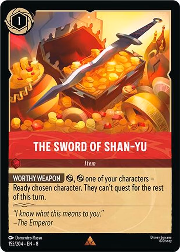 The Sword of Shan Yu - Rare (152/204)
