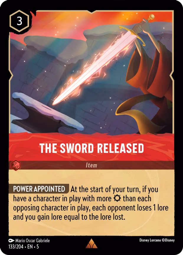 The Sword Released - Rare (133/204)