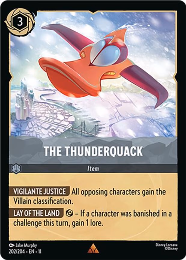 The Thunderquack - Rare (202/204)