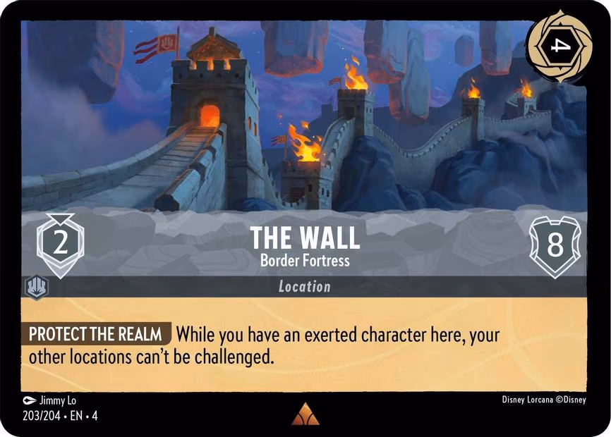The Wall - Border Fortress - Rare (203/204)