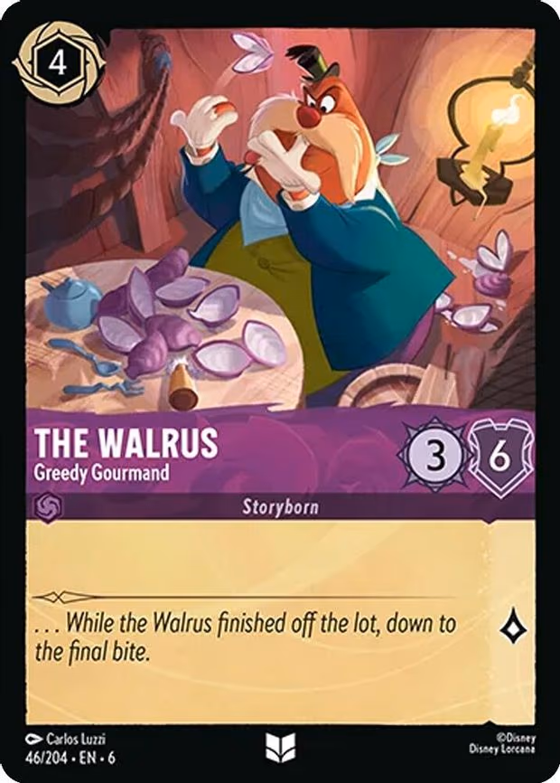 The Walrus - Greedy Gourmand - Uncommon (46/204)
