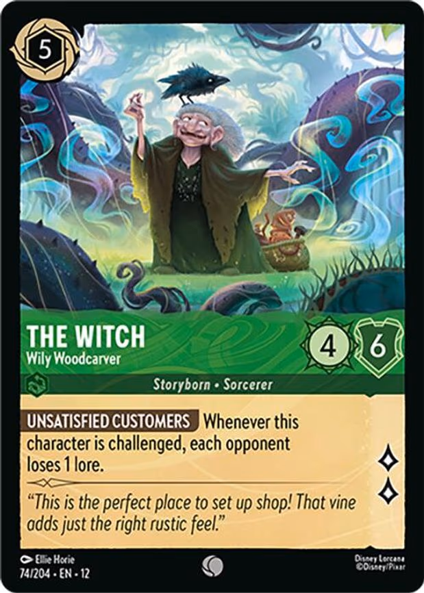 The Witch - Wily Woodcarver - Common (74/204)