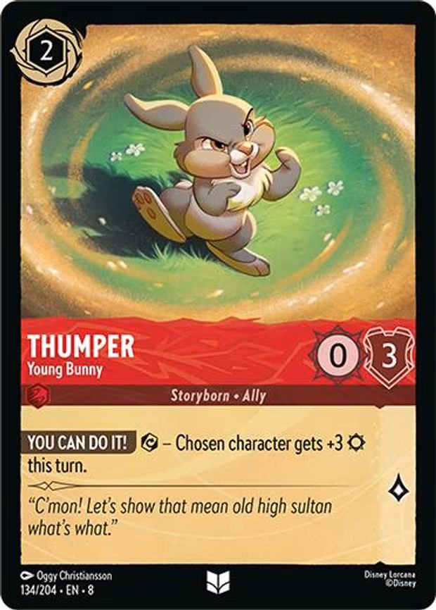 Thumper - Young Bunny - Uncommon (134/204)