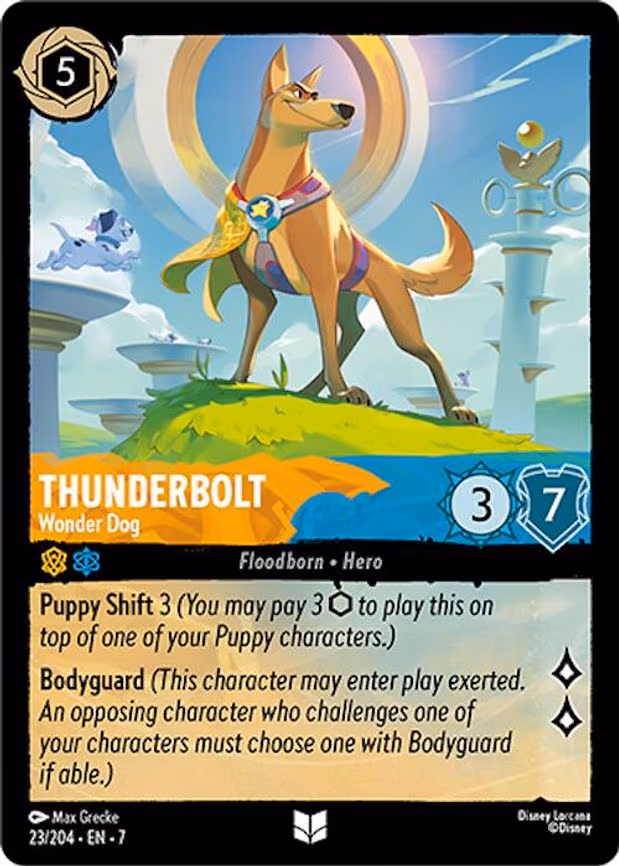 Thunderbolt - Wonder Dog - Uncommon (23/204)