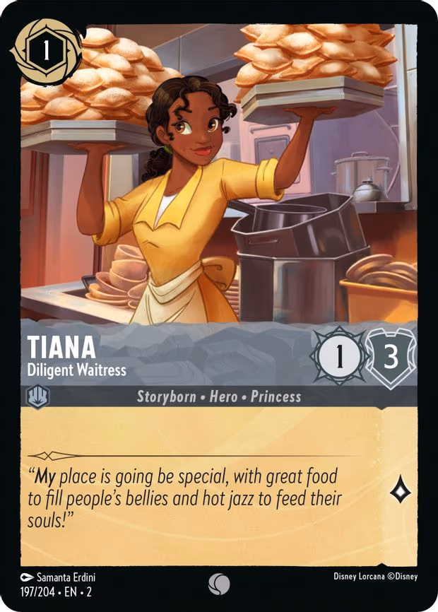 Tiana - Diligent Waitress - Common (197/204)