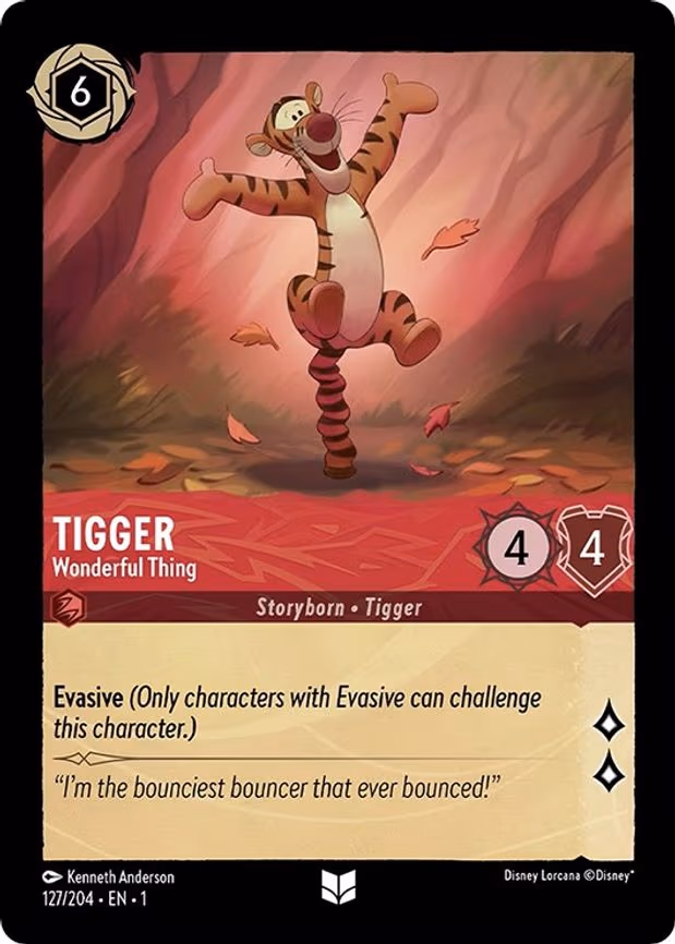 Tigger - Wonderful Thing - Uncommon (127/204)