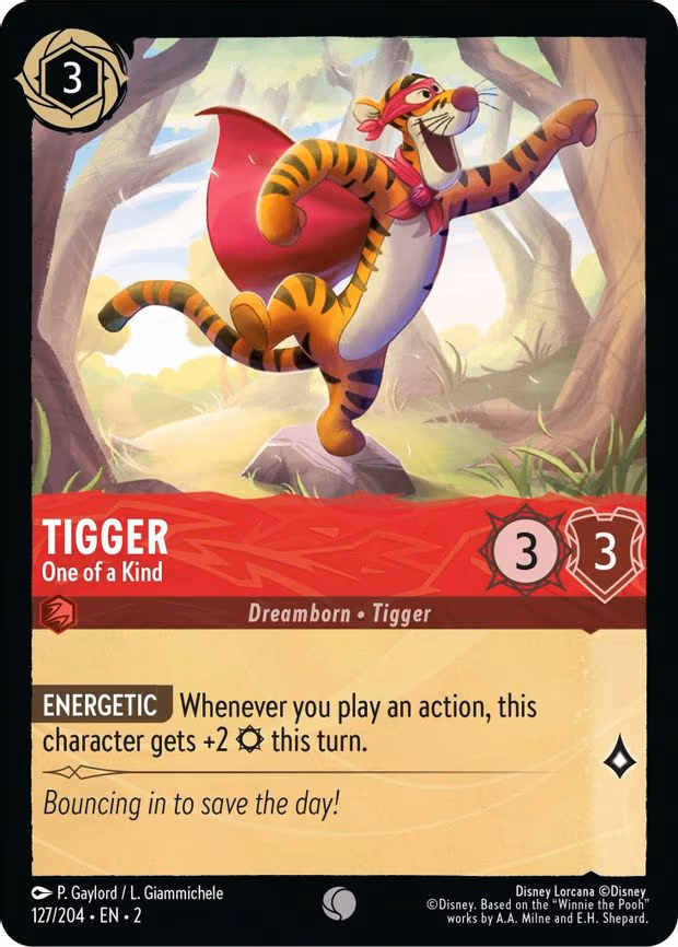 Tigger - One of a Kind - Common (127/204)
