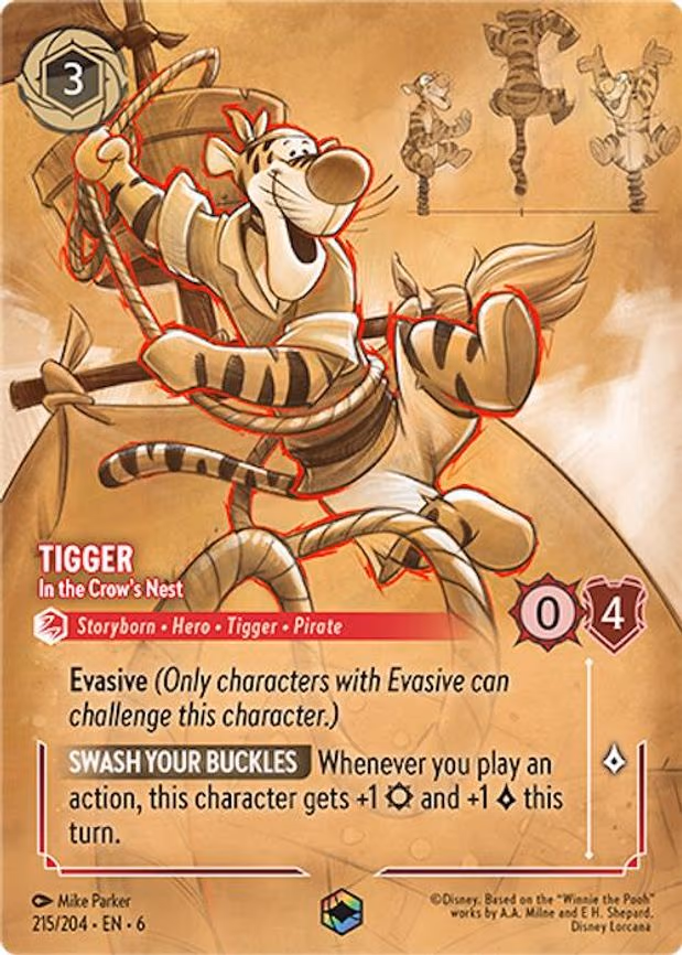 Tigger - In the Crow's Nest (Enchanted)