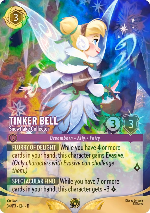 Tinker Bell - Snowflake Collector