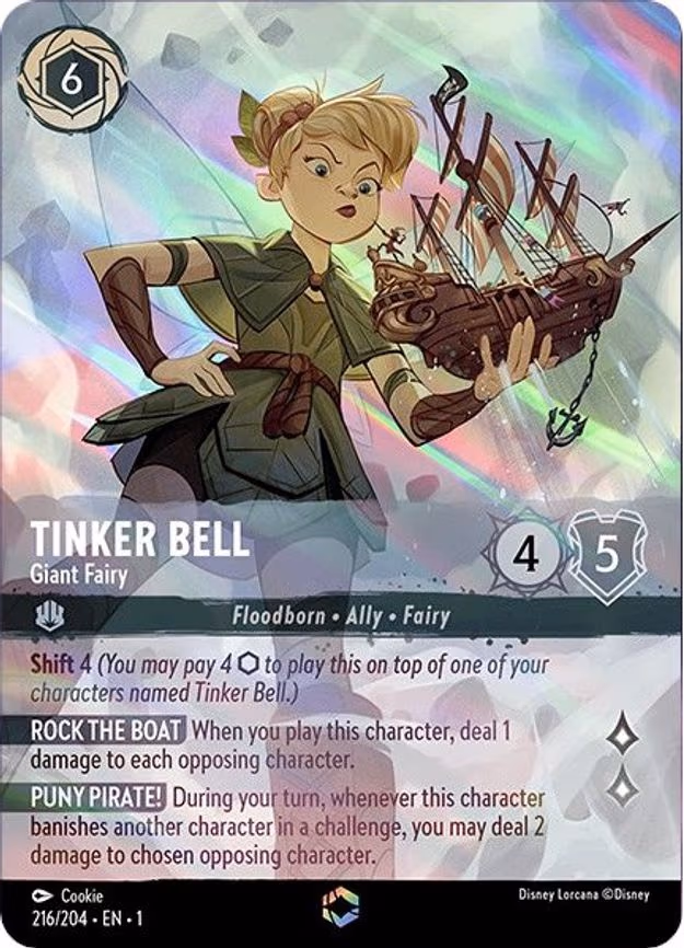 Tinker Bell - Giant Fairy (Enchanted) - Enchanted (216/204)