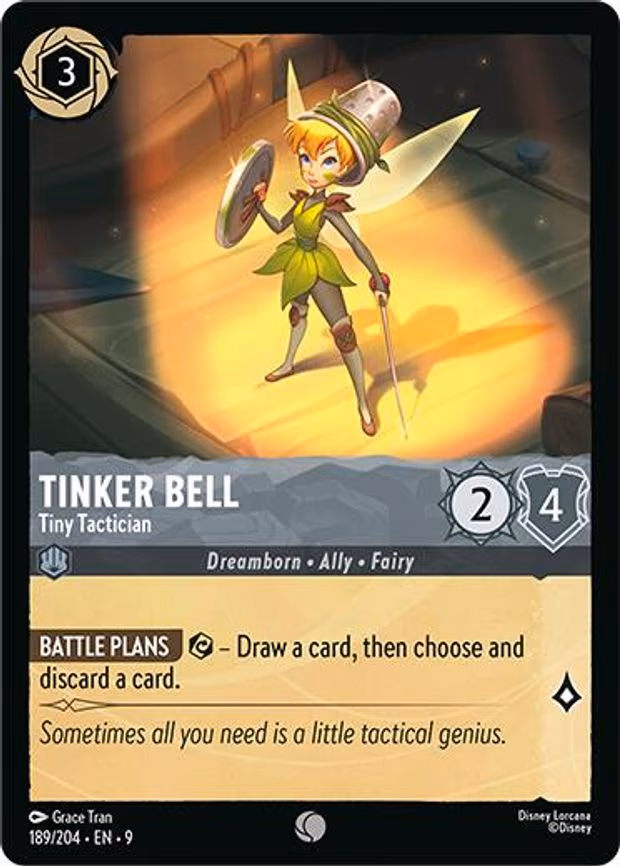 Tinker Bell - Tiny Tactician - Common (189/204)