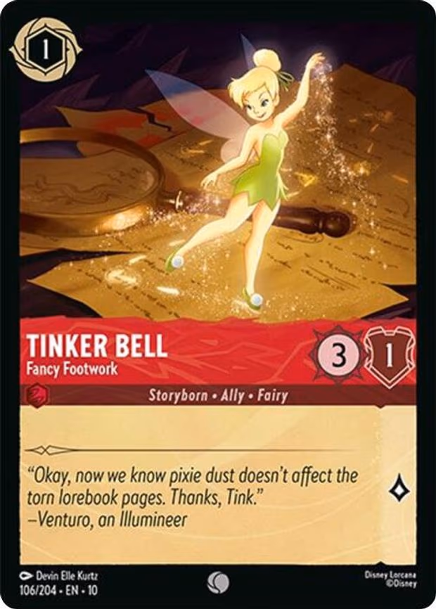 Tinker Bell - Fancy Footwork - Common (106/204)