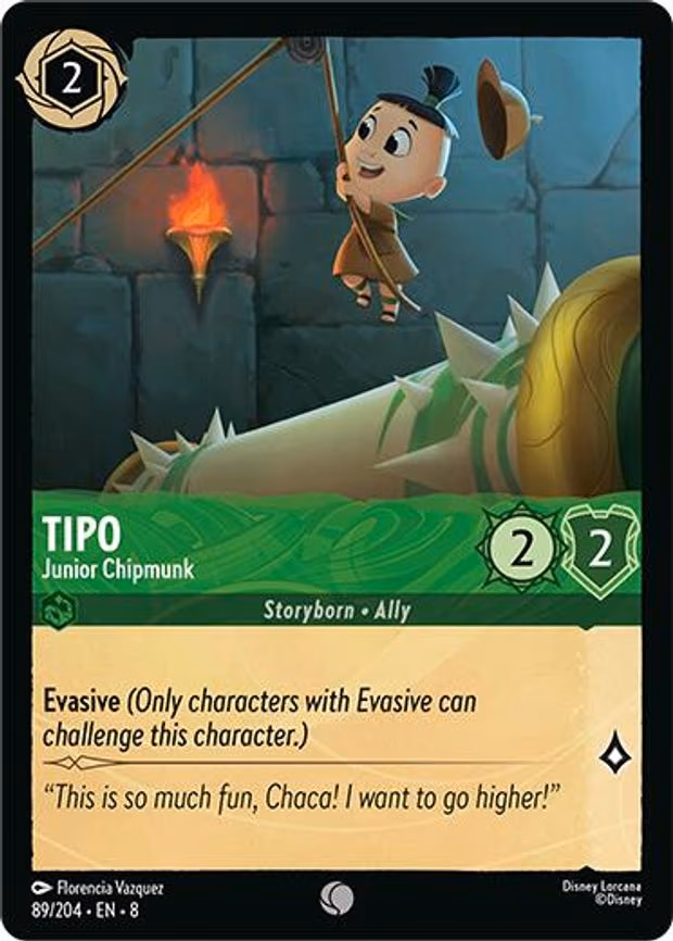 Tipo - Junior Chipmunk - Common (89/204)