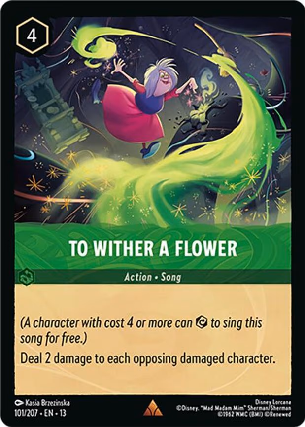 To Wither a Flower - Rare (101/204)