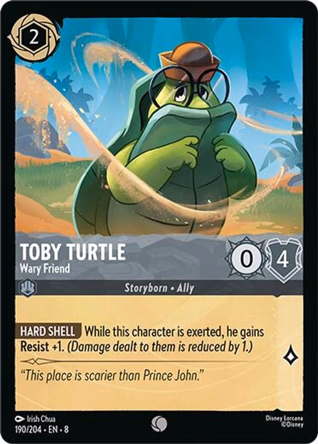 Toby Turtle - Wary Friend - Common (190/204)