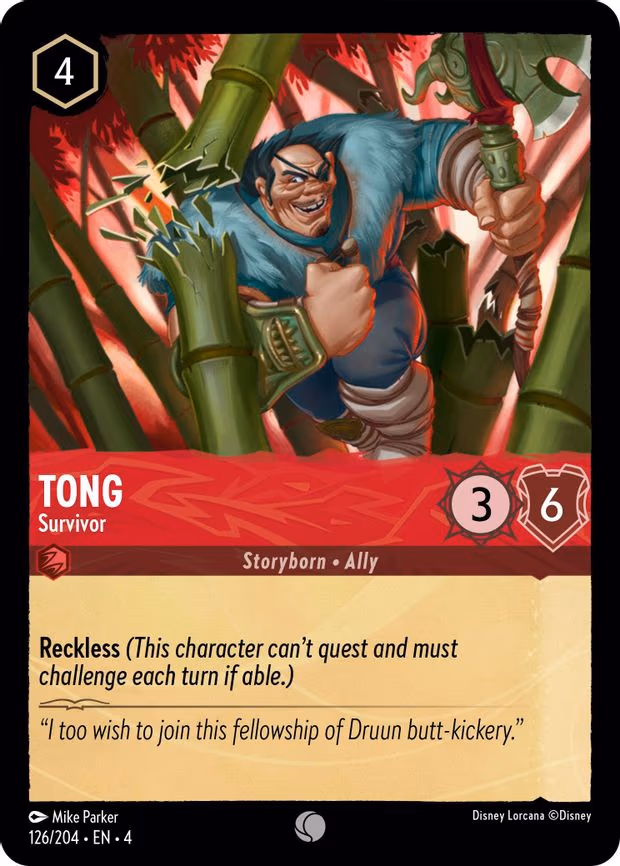 Tong - Survivor - Common (126/204)