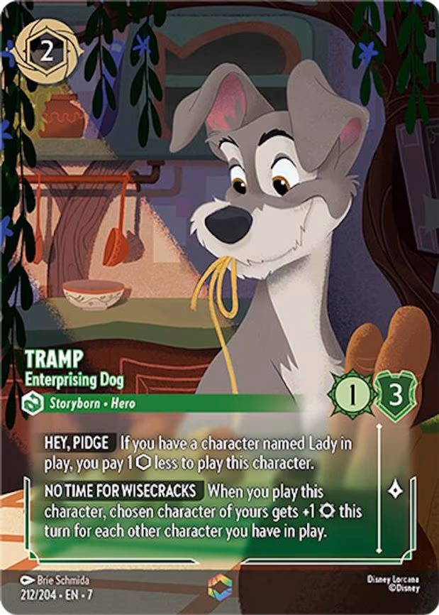 Tramp - Enterprising Dog (Enchanted)
