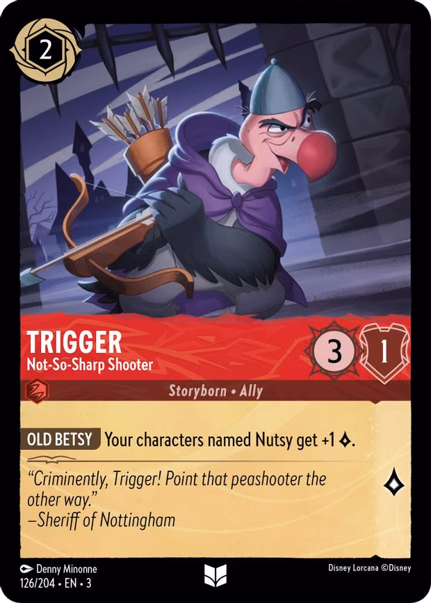 Trigger - Not-So-Sharp Shooter - Uncommon (126/204)