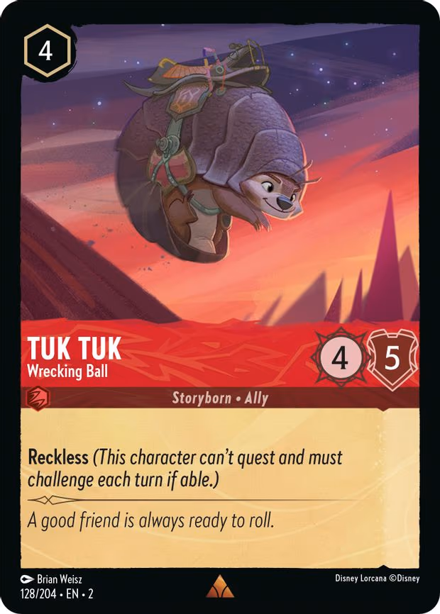 Tuk Tuk - Wrecking Ball - Rare (128/204)