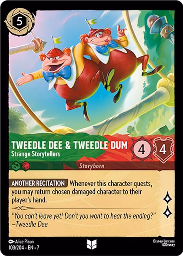 Tweedledee & Tweedledum - Strange Storytellers - Uncommon (103/204)
