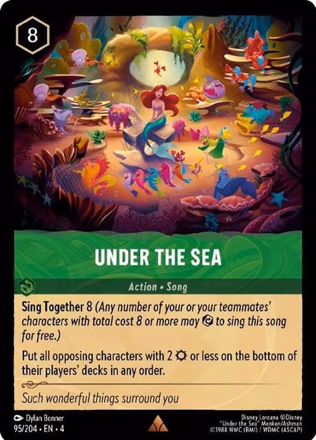 Under the Sea - Rare (95/204)