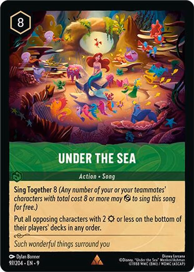 Under the Sea - Rare (97/204)