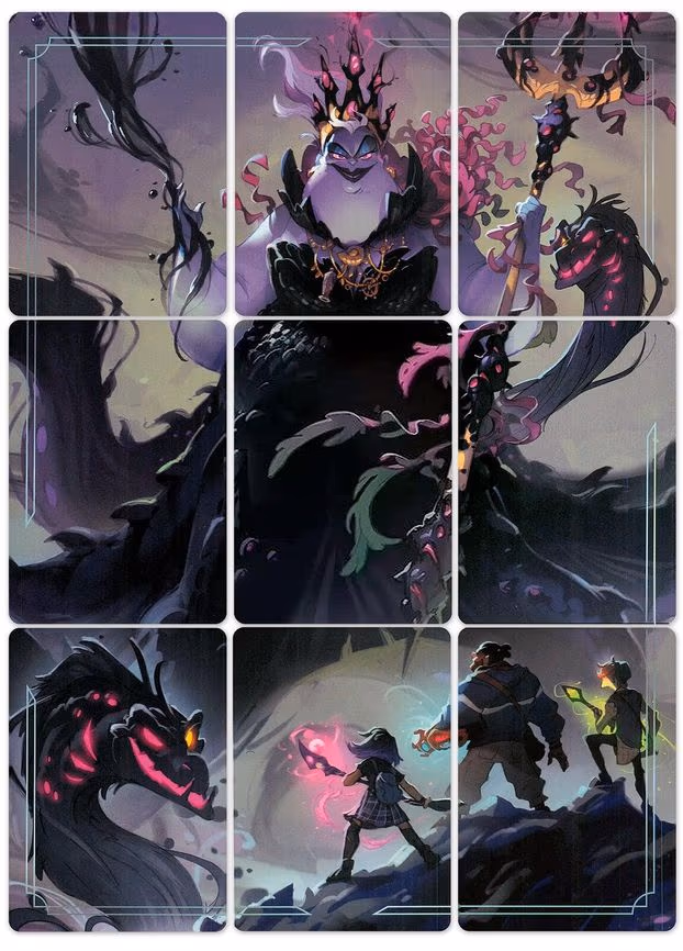 Ursula - Sea Witch Queen Puzzle Insert - None
