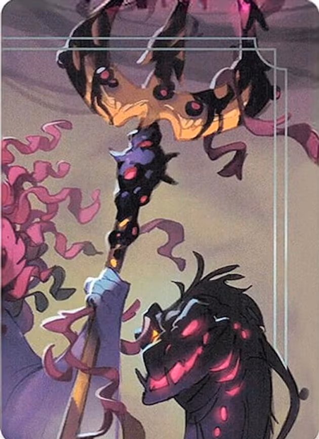 Ursula - Sea Witch Queen Puzzle Insert (Top Right) - None