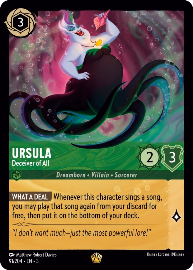 Ursula - Deceiver of All - Legendary (91/204)