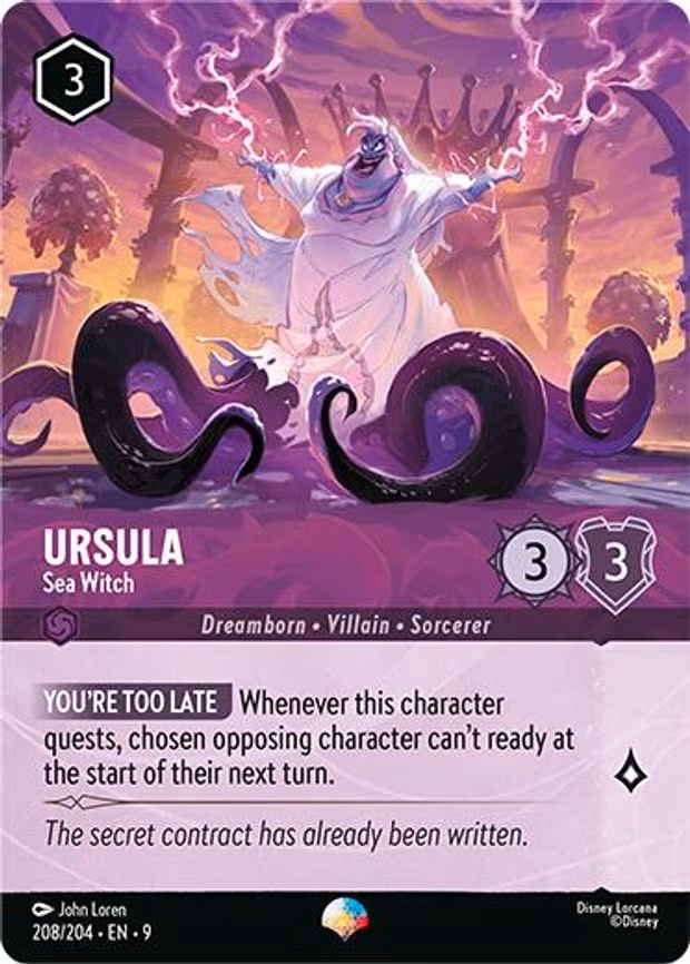 Ursula - Sea Witch (Epic) - Epic (208/204)
